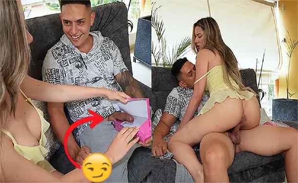 A La Puta Le Gustan Mucho Los Detalles y Le Regale Mi Verga