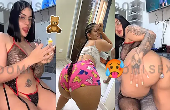 Dominican Zuleika Paulino. He inserts an anal plug