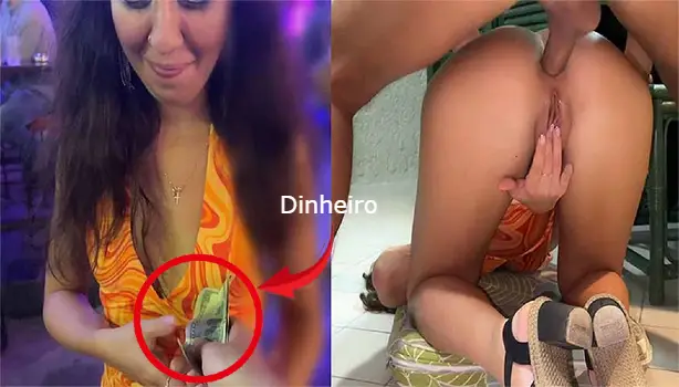 He offers money to a Russian prostitute to let him fuck her ass