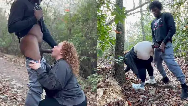 I only agree to go for a walk in nature if he sticks his dick in me