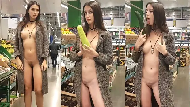 In Public Semi-Nude Modeling in the Super Commercial