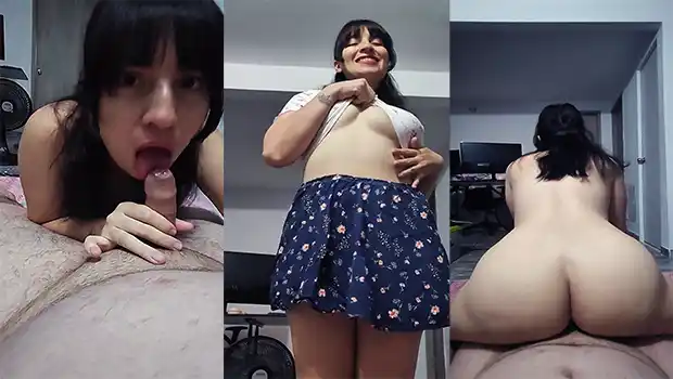 Jovencita latina esta cachonda y deceosa de verga