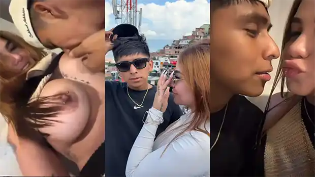 La Favorita y Santy G en travesura porno