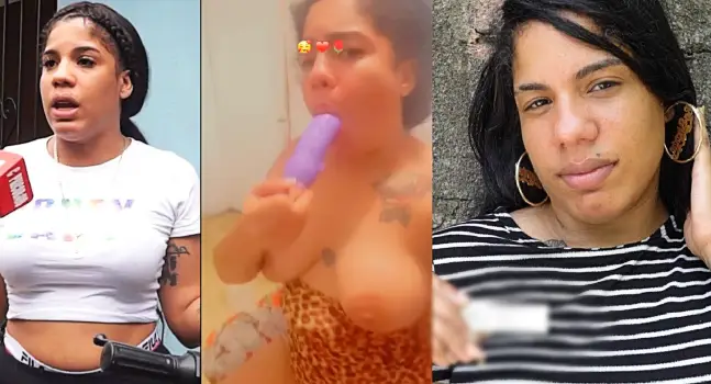 La Shantal RD Con un Dildo En La Garganta ‘Recuerdo RD’