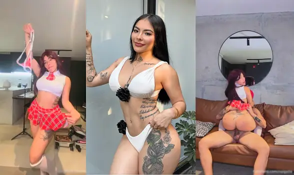 Nalgalia G Video Porn XXX, Vestida Colegiala Cogiendo Al Novio