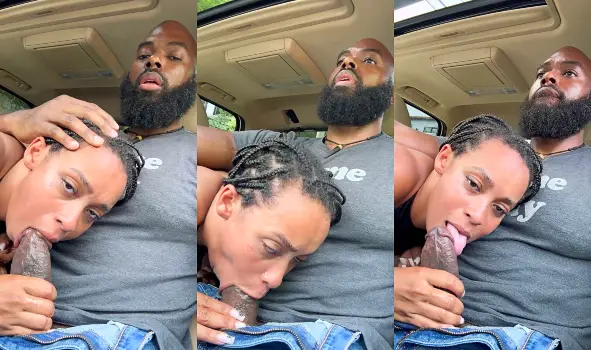 She sucks me off so she doesn’t get bored in the car