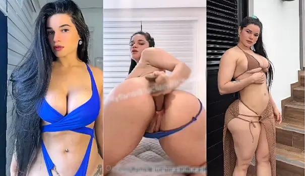 Video porno de Luciana Cedeño. Dildo Por EL Culo